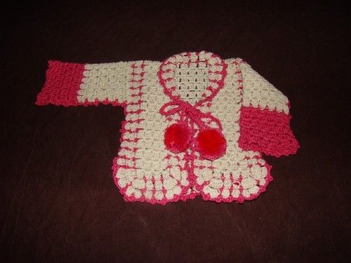 Veste Bébé Au Crochet